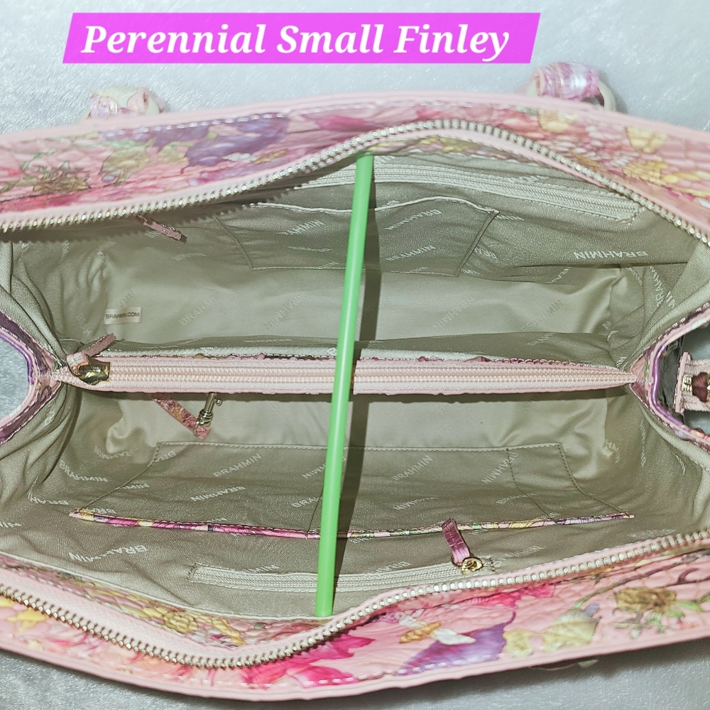 NWT Brahmin PERENNIAL Small Finley w/Ady Wallet - Picture 8 of 16